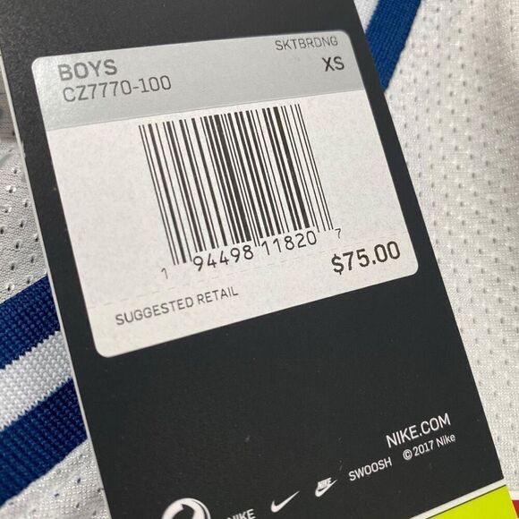 Nike SB x Parra USA Federation Olympic Kit Crew Youth Jersey Kids size XS New - Picture 9 of 9